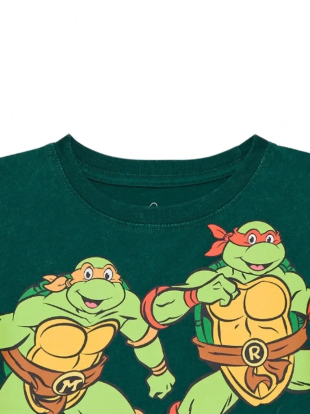 Teenage Mutant Ninja Turtles Boys Green Tee Shirt Size 5T NWT